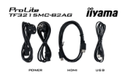 Picture of iiyama ProLite TF3215MC-B2AG computer monitor 80 cm (31.5") 1920 x 1080 pixels Full HD LED Touchscreen Kiosk Black