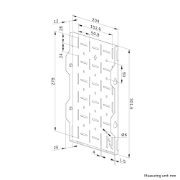 Picture of Neomounts AWL05-750BL AV hardware rack - universal