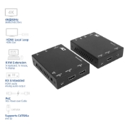 Picture of ACT 4K HDMI 2.0 KVM extender set over CAT6A up to 70 meters