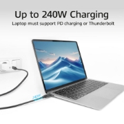 Picture of ACT USB4 20Gbps 240W USB Type-C Cable, USB-IF certified, 2 meters