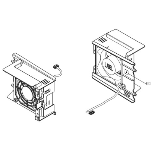 Picture of DELL 121-BBCD computer cooling system