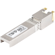 Picture of StarTech.com HPE 813874-B21 Compatible SFP+ Module - 10GBASE-T - SFP to RJ45 Cat6/Cat5e - 10GE Gigabit Ethernet SFP+ - RJ-45 30m - HPE BladeSystem, c-Class
