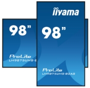 Picture of iiyama LH9875UHS-B2AG Signage Display Digital signage flat panel 2.48 m (97.5") LED Wi-Fi 500 cd/m² 4K Ultra HD Black Built-in processor Android 11 24/7