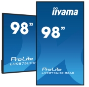 Picture of iiyama LH9875UHS-B2AG Signage Display Digital signage flat panel 2.48 m (97.5") LED Wi-Fi 500 cd/m² 4K Ultra HD Black Built-in processor Android 11 24/7