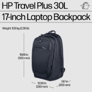 Picture of HP Travel Plus 30L 17-inch Laptop Backpack