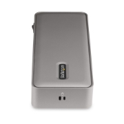 Picture of StarTech.com Dual-Laptop USB-C KVM Docking Station, Dual Monitor 4K 60Hz DisplayPort Dock, 5-Port USB Hub, GbE, 90W/45W Power Delivery to Two Laptops, Windows/Mac, 2-Host KVM Dock - TAA