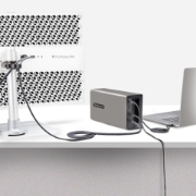 Picture of StarTech.com Thunderbolt 3 PCIe Expansion Chassis, External Enclosure W/Dual PCI Express Slots, PCIe Box for Laptops/Desktops/All-In-Ones, 8K/4K Output Via TB3/DP 1.4 Ports, For Video Capture/Fiber/Ethernet Cards - TAA