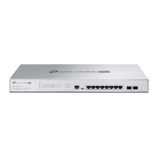 Picture of TP-Link Omada Pro 8-Port PoE+ 2.5G L2+ Managed Switch with 2 SFP+ Slots