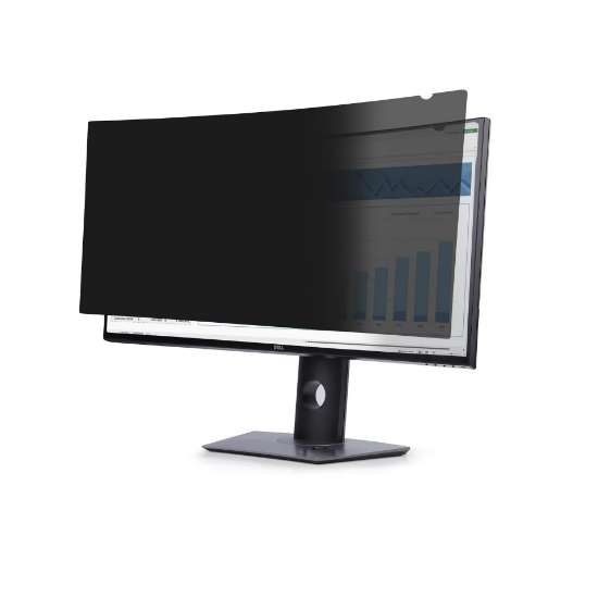 Picture of StarTech.com Privacy Screen For Dell P3424WE Curved Ultrawide 21:9 Monitor, Double-Sided Filter Matte/Glossy, Computer Monitor Screen Protector, TAA-Compliant