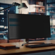 Picture of StarTech.com Privacy Screen For Dell P3424WE Curved Ultrawide 21:9 Monitor, Double-Sided Filter Matte/Glossy, Computer Monitor Screen Protector, TAA-Compliant