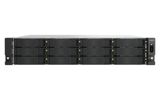 Picture of QNAP TS-H1277AXU-RP NAS Rack (2U) AMD Ryzen™ 7 32 GB DDR5 QuTS hero Black