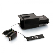 Picture of C2G Retractable HDMI® Adapter Ring Mounting Box for Crestron® Table Boxes