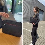 Picture of ACT Suburb Laptop Sleeve 14.1", made from recycled plastic bottles