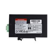 Picture of StarTech.com 5-Port Unmanaged Industrial Network Switch, 100/1000 Ethernet, DIN Rail/Wall-Mountable, Rugged IP30 Gigabit Switch, -40F-167F, 9~60V DC, TAA Compliant