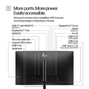 Picture of HP Series 5 Pro 27 inch QHD USB-C Conferencing Monitor - 527pm