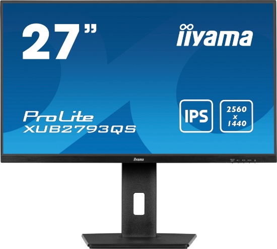 Picture of iiyama ProLite XUB2793QS-B7 computer monitor 68.6 cm (27") 2560 x 1440 pixels Quad HD LED Black