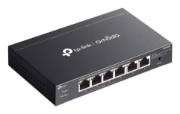Picture of TP-Link Omada ES206GP network switch Managed Gigabit Ethernet (10/100/1000) Power over Ethernet (PoE) Black