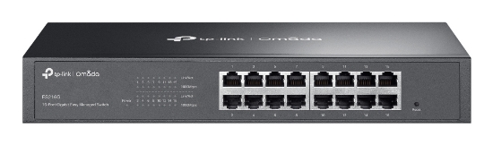 Picture of TP-Link Omada ES216G network switch Managed L2 Gigabit Ethernet (10/100/1000) Black