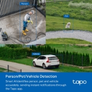 Picture of TP-Link TAPO C530WS security camera Turret IP security camera Outdoor 2880 x 1620 pixels Wall