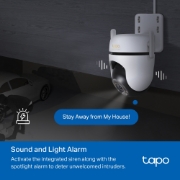 Picture of TP-Link TAPO C530WS security camera Turret IP security camera Outdoor 2880 x 1620 pixels Wall