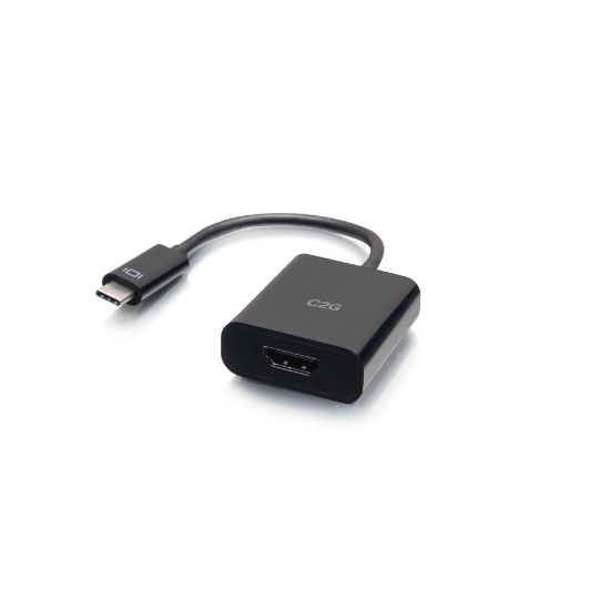 Picture of C2G USB-C to HDMI Audio/Video Adapter Converter - 4K 60Hz - Black
