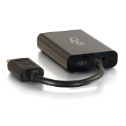 Picture of C2G 41351 video cable adapter 0.2032 m HDMI VGA (D-Sub) Black