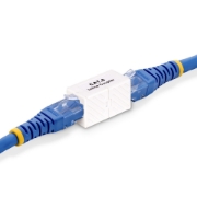 Picture of StarTech.com RJ45 Coupler 5-Pack, Inline Cat6 Coupler, Female to Female (F/F) T568 Connector, Unshielded Ethernet Cable Extension