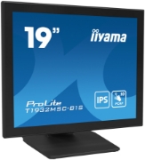 Picture of iiyama ProLite T1932MSC-B1S computer monitor 48.3 cm (19") 1280 x 1024 pixels Full HD LED Touchscreen Tabletop Black