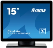 Picture of iiyama ProLite T1521MSC-B2 computer monitor 38.1 cm (15") 1024 x 768 pixels XGA LED Touchscreen Tabletop Black