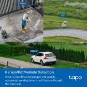 Picture of TP-Link Tapo TC43(EU) V2 Spherical IP security camera Indoor & outdoor 2880 x 1620 pixels Ceiling/Wall/Pole