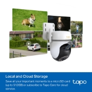 Picture of TP-Link Tapo TC43(EU) V2 Spherical IP security camera Indoor & outdoor 2880 x 1620 pixels Ceiling/Wall/Pole
