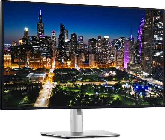 Picture of DELL UltraSharp U3225QE computer monitor 80 cm (31.5") 3840 x 2160 pixels 4K Ultra HD LCD Black, Silver