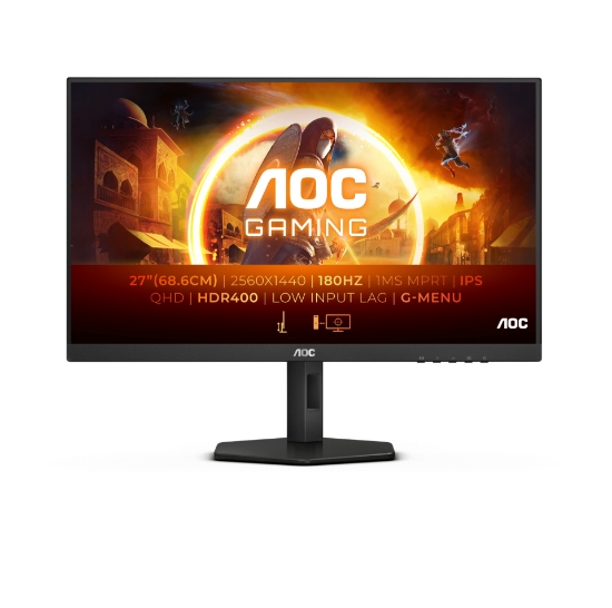 Picture of AOC Q27G4X LED display 68.6 cm (27") 2560 x 1440 pixels Quad HD LCD Black