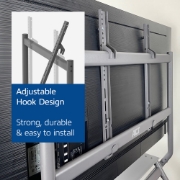 Picture of ACT Mobile TV/monitor floor stand, 50” to 86”, VESA