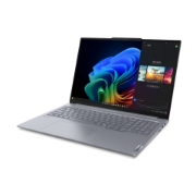 Picture of Lenovo ThinkBook 16 G7 QOY Copilot+ PC Qualcomm Snapdragon X1P-42-100 Laptop 40.6 cm (16") WUXGA 32 GB LPDDR5x-SDRAM 1 TB SSD Wi-Fi 7 (802.11be) Windows 11 Pro Belgian Grey