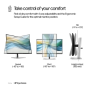Picture of HP Series 5 Pro 23.8 inch FHD USB-C Monitor - 524pu
