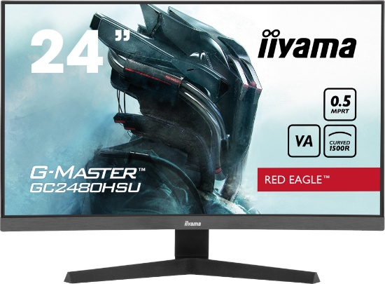 Picture of iiyama G-MASTER GC2480HSU-B1 computer monitor 61 cm (24") 1920 x 1080 pixels Full HD LED Black