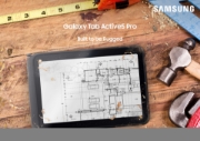 Picture of Samsung Galaxy Tab Active5 Pro Active5 Pro 5G Enterprise Edit Qualcomm Snapdragon LTE 256 GB 25.6 cm (10.1") 8 GB Wi-Fi 6E (802.11ax) Android 15 Green