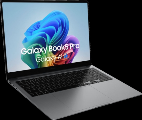 Picture of Samsung Galaxy Book5 Pro Intel Core Ultra 7 256V Laptop 40.6 cm (16") Touchscreen WQXGA+ 16 GB LPDDR5x-SDRAM 1 TB SSD Wi-Fi 7 (802.11be) Windows 11 Home Grey
