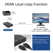 Picture of ACT HDMI over IP Extender Set, via CAT5e and up, 150 meters