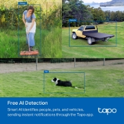 Picture of TP-Link TAPO C501GW security camera Turret IP security camera Outdoor 1920 x 1080 pixels Wall