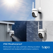 Picture of TP-Link TAPO C501GW security camera Turret IP security camera Outdoor 1920 x 1080 pixels Wall