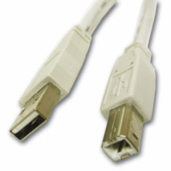 Picture of C2G USB 2.0 A/B Cable 1m USB cable USB A USB B White