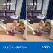Picture of TP-Link Tapo C260 IP security camera Indoor 3840 x 2160 pixels Ceiling/Wall/Desk