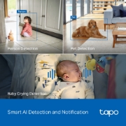Picture of TP-Link Tapo C260 IP security camera Indoor 3840 x 2160 pixels Ceiling/Wall/Desk