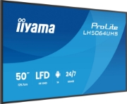 Picture of iiyama LH5064UHS-B1AG Signage Display Digital signage flat panel 127 cm (50") Wi-Fi 500 cd/m² 4K Ultra HD Black Android 24/7