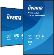 Picture of iiyama LH5064UHS-B1AG Signage Display Digital signage flat panel 127 cm (50") Wi-Fi 500 cd/m² 4K Ultra HD Black Android 24/7