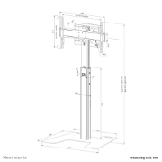 Picture of Neomounts FL45S-825BL1 TV floor stand 37-75" - TÜV
