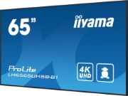 Picture of iiyama ProLite Digital signage flat panel 163.8 cm (64.5") LCD Wi-Fi 500 cd/m² 4K Ultra HD Black Built-in processor Android 11 24/7
