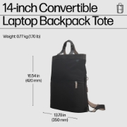 Picture of HP 14-inch Convertible Laptop Backpack Tote